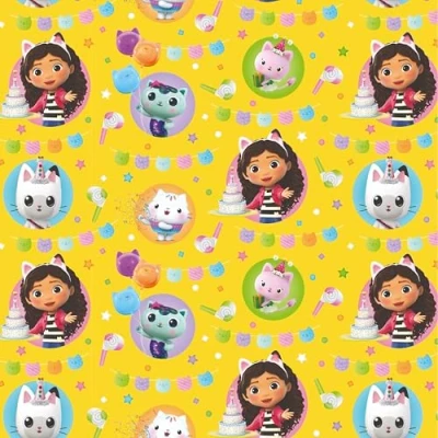 Image of Gabby&#039;s Dollhouse Wrapping Paper 4M Roll Wrap Gift