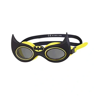Image of Zoggs Children&#039;s Dc Super Heroes Character Swimming Goggles, Batman, 6 14 Years UK
