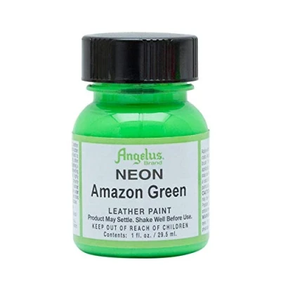 Image of Angelus Leather Paint Amazon Green