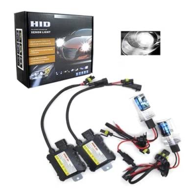 Image of BOOMBOOST 55W HID xenon kit 5000K H1 ballast Light bulb Headlight Lamp 12V
