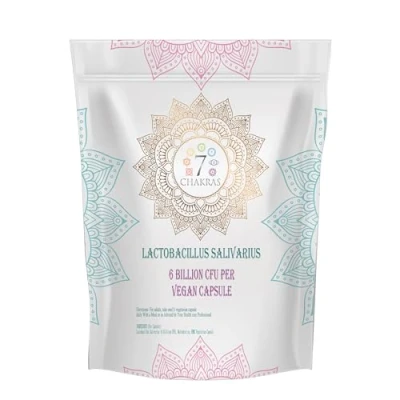 Image of 7C Lactobacillus Salivarius 60 High Strength L Capsules 6B CFU Probiotic per Serving Non GMO, Gluten &amp; Allergen Free Made in the UK