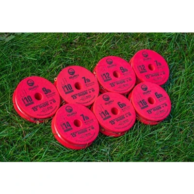 Image of Guru Super MWG 15&quot; Bait Band Hair Rigs Barbless (Size 14 6lb)