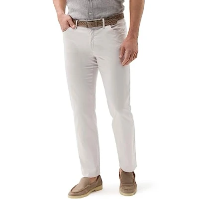Image of BRAX Men&#039;s Style Cadiz U Ultralt: Super Light Five Pocket Trousers Pants, Bone, 36 W/34 L