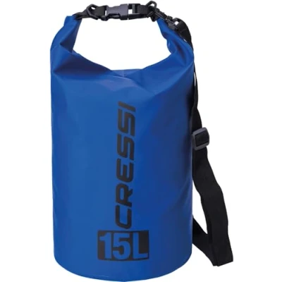 Image of Cressi Dry Waterproof Sports Bag Blue, 15 Litre