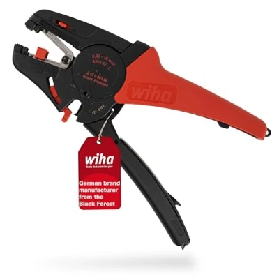Image of Wiha Z57000106SB Auto Wire Stripper, 16 mm, Red