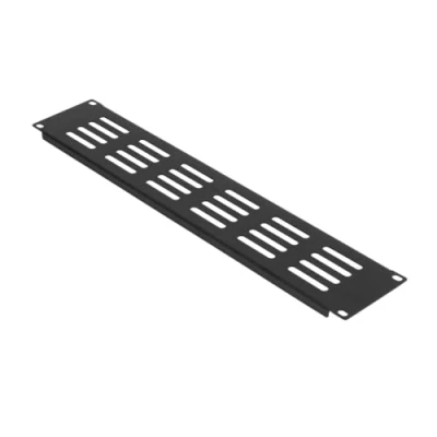 Image of Gator Rackworks Rack Mount Flanged Vent Panel Accessory; 2U Size (GRW PNLVNT2)