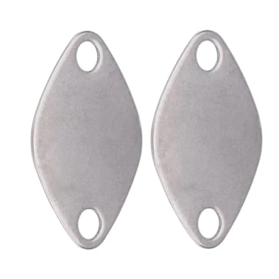 Image of 2pcs Valve Blanking Block Plate, EGR Plate Kit for ESPACE LAGUNA MASTER TRAFIC VAUXHALL MOVANO 2.2 2.5 DCI, Car Modification/Retrofitting