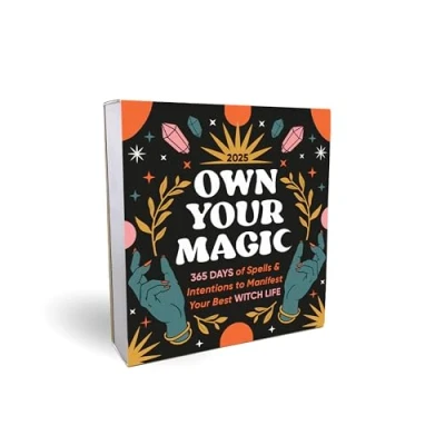 Image of 2025 Own Your Magic Boxed Calendar: 365 Days of Spells and Intentions to Manifest Best Witch Life