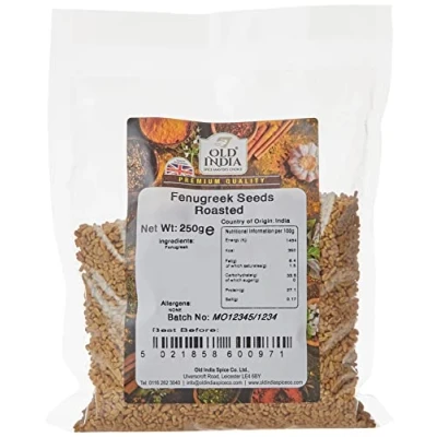 Image of Old India Fenugreek Seeds Roasted 250g