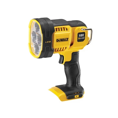 Image of DEWALT DCL043 XJ XR Cordless LED Spotlight, 18V, 30cm x 20cm 20cm, Black/Yellow