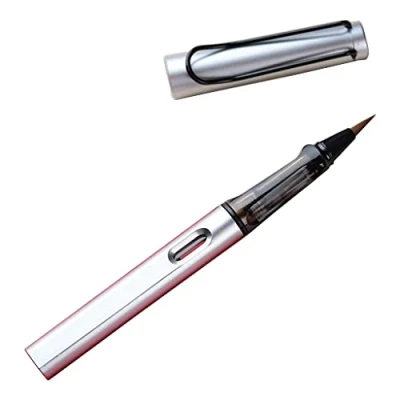 Image of Kobeleen Premium Piston filled Fountain Pen with Removable Ink Sac Stylish Refillable Calligraphy Brush Perfect for Beginner