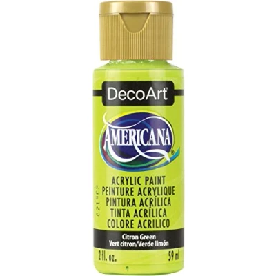 Image of DecoArt Americana Acrylic Multi Purpose Paint, Citron Green