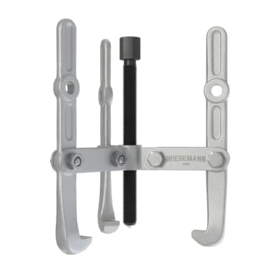 Image of Universal Gear Puller 3 Armed 140 x 145mm 2 in 1 Internal and External Extractor from WIESEMANN 1893 I CV Chrome Plated Steel 80591