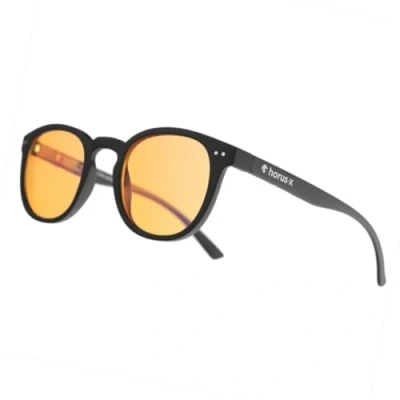 Image of Horus X Urban Casual Blue Light Blocking Gaming Glasses Professional Filter Anti Fatigue for Screens (Video Games, TV, PC) Amber