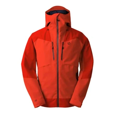 Image of Dare 2b Men&#039;s Water Repellent Arising III Waterproof Jacket Danger Red, Size: XXXL