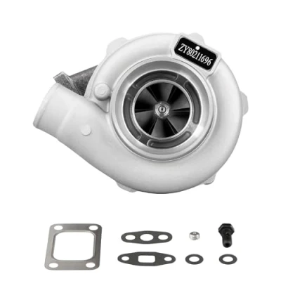 Image of maXpeedingrods GT30 GT3037 GT3076 Turbo T3 Flange 4 Bolt 500+HPS 0.82 A/R Turbine Water + Oil Universal Turbocharger for all 4/6 cyl 2.5L 3.0L engines