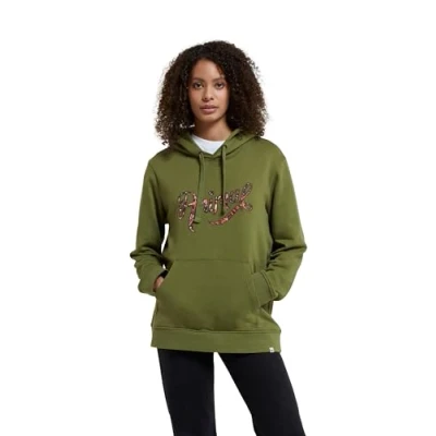 Image of Animal Maya Womens Graphic Hoodie Khaki Women&#039;s Size 6