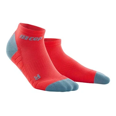 Image of CEP LOW CUT socks 3.0 for men Sport workout and fitness in lava/grey size V