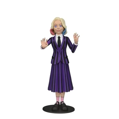 Image of NECA Collectible Wednesday Series 6 Scale Toony Terrors Figure Enid in Nevermore Uniform