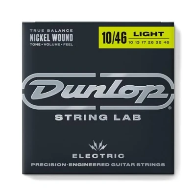 Image of Dunlop 3PDEN1046 Nickel Medium Electric Guitar Strings (Pack of 3)