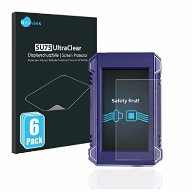 Image of Savvies 6 Pack Screen Protector compatible with Anycubic Kobra 3D Printer ‎DE MS MX Protection Film Clear