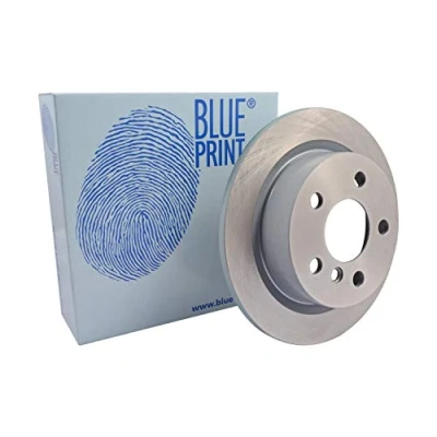 Image of 34216799383 Brake disc BLUE PRINT ADB114320 Rear Axle 259mm 10mm 5 Hole 112mm solid Coated MINI: Hatchback, Convertible