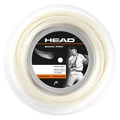 Image of HEAD Unisex&#039;s Sonic Pro Reel Racquet String Multi Colour/White, Size 16
