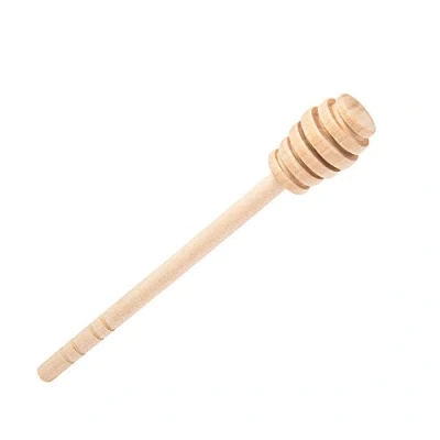 Image of DESIOLE Wooden Honey Mixing Stirrer Dipper Sticks Spoon