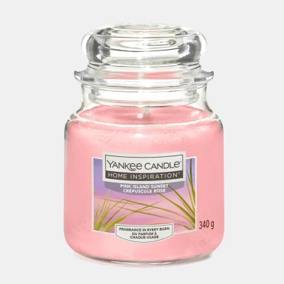 Image of Yankee Candle Pink Island Sunset Medium Jar