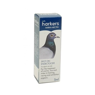 Image of Petlife Harkers Harka Mectin Spot on Drops for Pigeon, 5 ml
