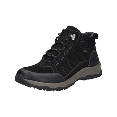 Image of Josef Seibel Men Lace up Boots Leroy 51, Men&#039;s Boots,Width H (Wide),Removable Insole,Waterproof,lace Boots,Black (Schwarz),43 EU / 9 UK