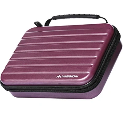 Image of Mission Darts W244 ABS 4 Slimline Case with Metallic ABS, Purple