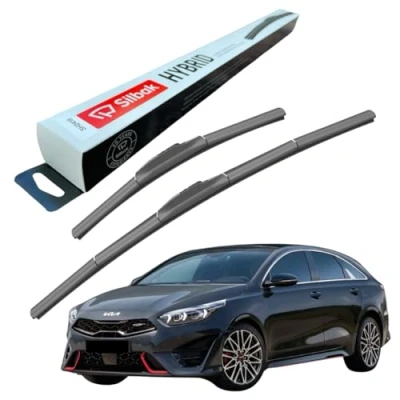 Image of Silbak Windscreen Wipers, fits for KIA PRO CEE&#039;D (03/2019 ONWARDS) Front Wiper Blades, 650mm/400mm