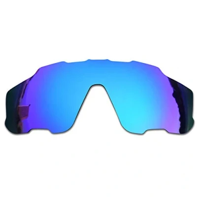 Image of SOODASE For Oakley Jawbreaker Sunglasses Blue Polarized Replacement Lenses