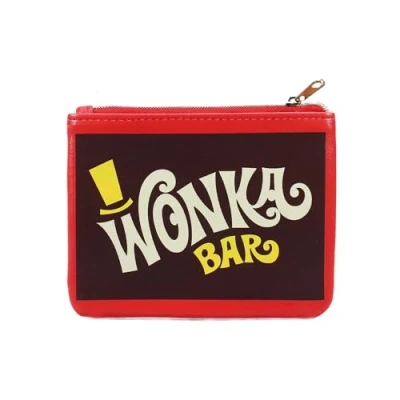 Image of Half Moon Bay Wonka Coin Purse for Women &amp; Men Ideal Credit Card Holder Money Wallet Bar Inspired Small Movie Memorabilia Pouch Slim