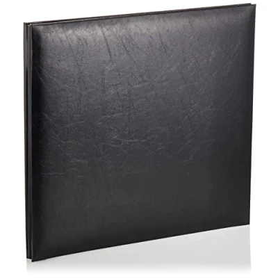 Image of Pioneer 12 x inch Leatherette Post Bound Album, Black