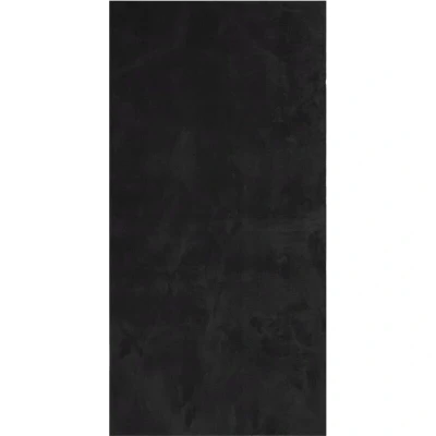 Image of vidaXL Rug HUARTE Short Pile Soft and Washable Black 100x200 cm