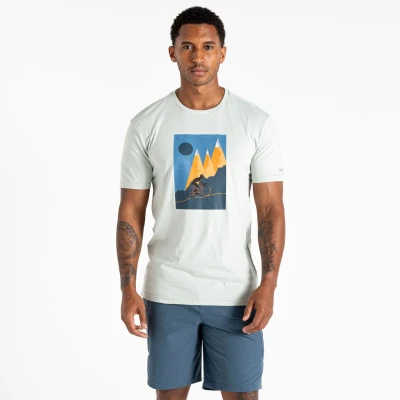 Image of Dare 2b Mens Movement III T Shirt Aqua Grey