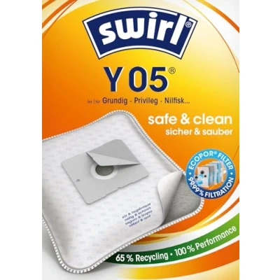 Image of Swirl Y 05 MicroPor Plus Vacuum Cleaner Bags (Pack of 10)