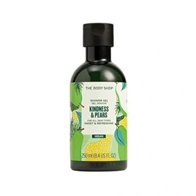 Image of The Body Shop Kindness Pears Shower Gel Juicy Sweet scent Festive Vegan 250ml