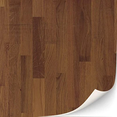 Image of 3 Sheets Self Adhesive Flooring for Dollhouse 1:12 Scale (Walnut)