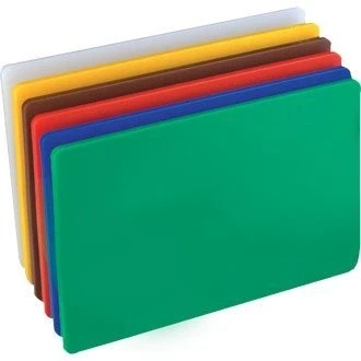 Image of Winware Set of 6 Hygiplas Low Density Chopping Boards