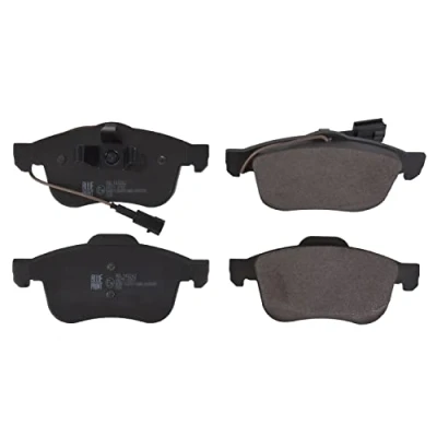 Image of 77365354, 77367959 Brake pad set BLUE PRINT ADL144242 Front Axle incl. wear warning contact with piston clip, anti squeak plate