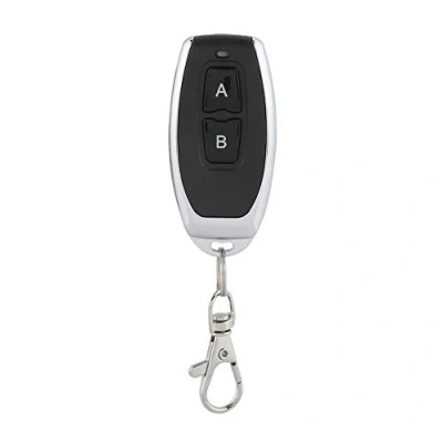 Image of Wireless Remote Control,VBESTLIFE 433MHz AB Buttons Matal RF Transmitter Learning Code Control