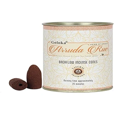 Image of Arruda Back Flow Cones Pack 9cm x 7cm (Pack of 6) Premium Aromatic Relaxation Perfect for Home &amp; Office Decor