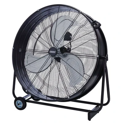 Image of Draper 230V Drum Fan, 30&quot;/760mm, 125W