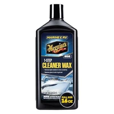 Image of Meguiar&#039;s Mens Marine Cleaner Wax, Factory, 16 oz.