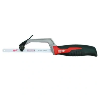 Image of Milwaukee 48 22 0012 Compact Hack Saw 10 Inch,Red Black