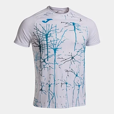 Image of Joma Men&#039;s Elite Ix Short Sleeve T Shirt, Turquoise, XS