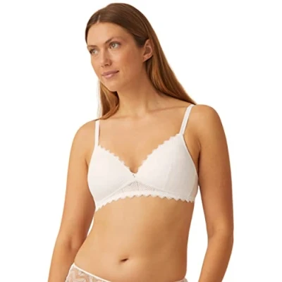 Image of Naturana Padded Underwired Bra, 7672 White 34B